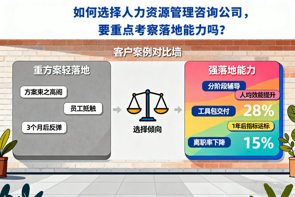 如何選擇人力資源管理咨詢公司，要重點(diǎn)考察落地能力嗎？