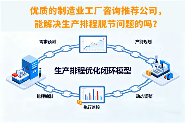 優(yōu)質(zhì)的制造業(yè)工廠咨詢推薦公司，能解決生產(chǎn)排程脫節(jié)問題的嗎？