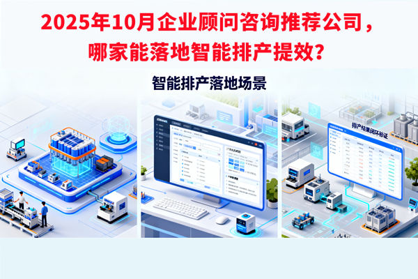 2025年10月企業(yè)顧問咨詢推薦公司，哪家能落地智能排產(chǎn)提效？